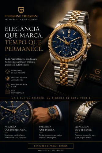 Relógio Masculino Pagani Design