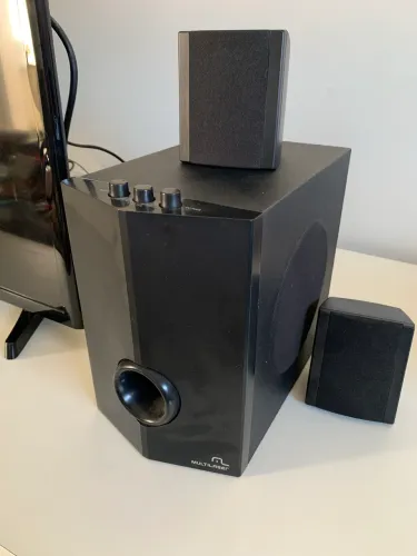 Home Theater Multilaser Sp087 5.1 Bivolt Pc Tv Caixa Som