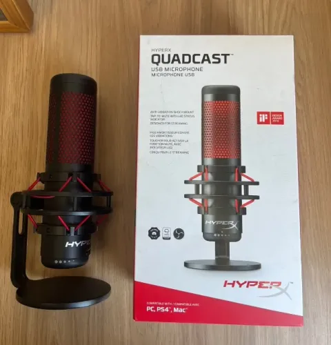 Microfone HyperX QuadCast