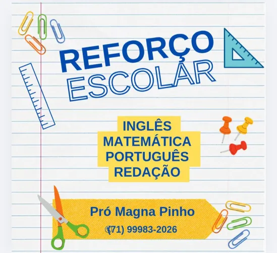 Reforço Escolar todo Brasil