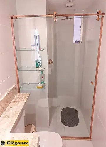 Box rosé Gold kit elegance  1.800 reais até 1.80 de vão 