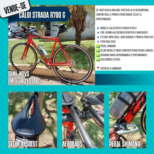 Bike Speed Caloi Strada