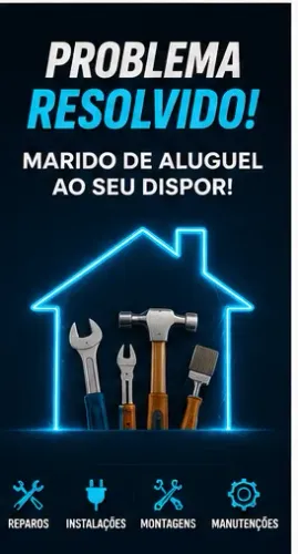 Marido de Aluguel aceito cartão