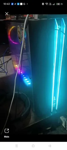Pc gamer completo com monitor