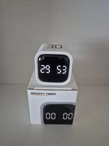 Timer Digital com sensor de Gravidade - Ideal para Estudo