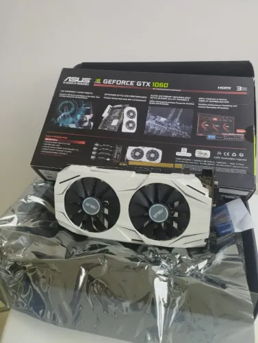 Placa de Vídeo ASUS GeForce GTX 1060 Dual OC 6GB GDDR5 (Usada)