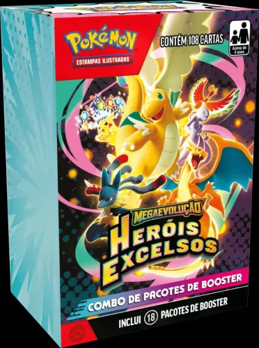 Combo de Boster Heróis exelsos