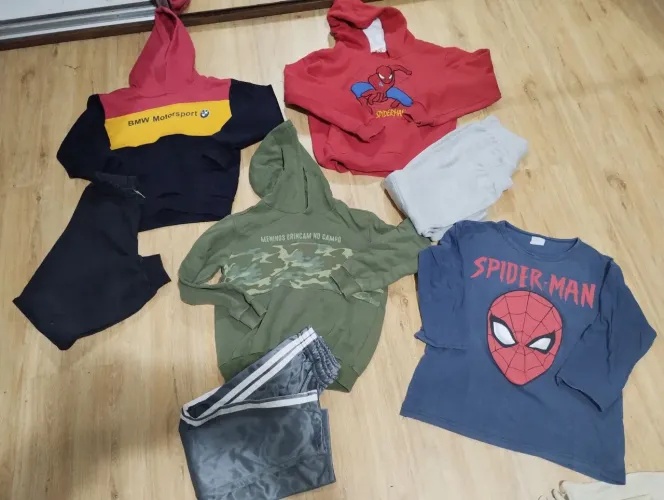 Lote de roupas menino tamanho 8