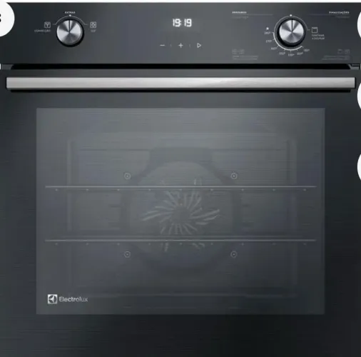 Forno de embutir elétrico e a gás.