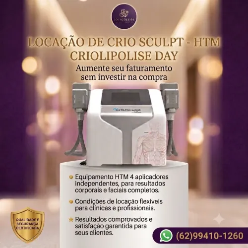 LOCAÇÃO DE CRIOLIPÓLISE - Goiânia e Região 