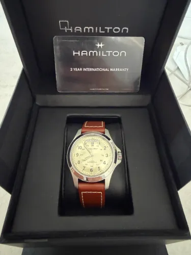 Relógio Hamilton Khaki Field King Automático