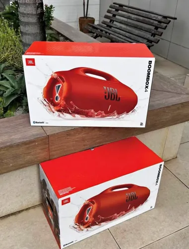 JBL BOOMBOX 4 LARANJA LACRADA