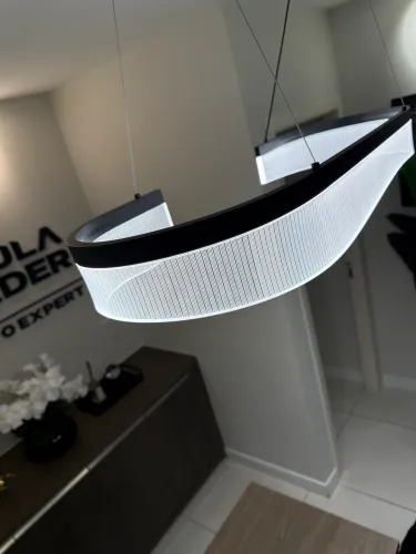 Lustre de Led sala escritório recepção