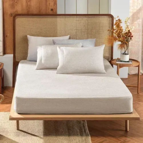 Jogo de Cama King Linenn Appel Home Linho -193x203x40cm - Select Colchões.