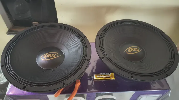 Par Eros 800 15 polegadas 4ohms