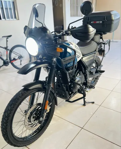 Royal Enfield Himalayan 411 2022, 17.900 km, Capa de Bancos Confort GV Bancos+Bauleto 52L