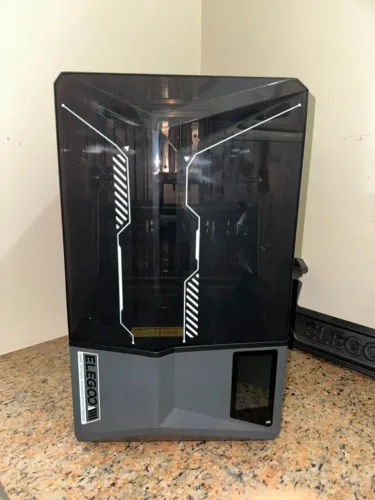Impressora 3D Elegoo Saturn 4 Ultra + Lava e Cura + Kit Compressor e Aerógrafo