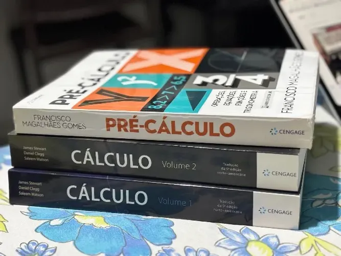 Kit com 3 Livros - Cálculo e Pré-Cálculo