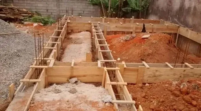 Mestre obras para sua construção