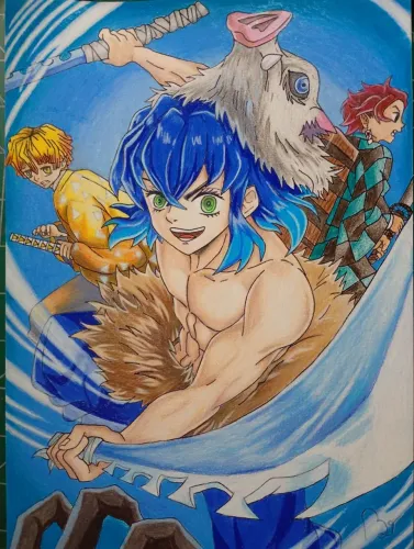 Aceito encomendas de desenho em estilo Anime