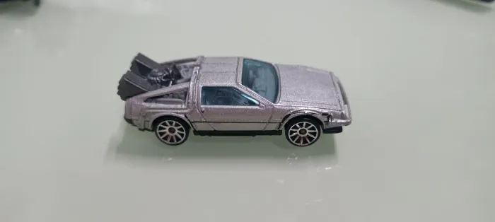 Carro DeLorean Time Machine -Hot Wheels (Mattel).<br>? Marca: Hot Wheels (Mattel).