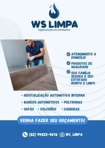 Higienização de estofados 