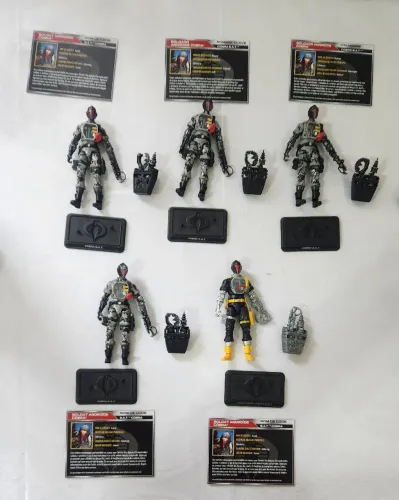 Boneco Comandos em Ação Gi Joe Cobra Android Bat