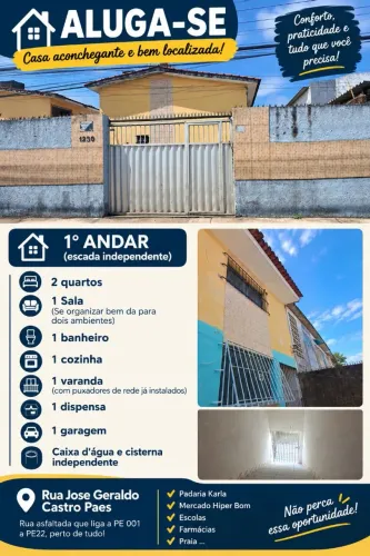 Casa Privê para alugar ou vender. PAULISTA-PE