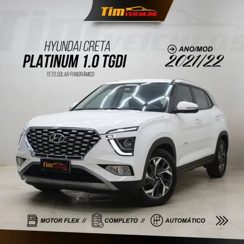 Hyundai Creta Platinum 1.0 TB 12V Flex AUT 2022