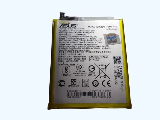 bateria original mod c11p1609 asus zenfone 4 max m1 zc520