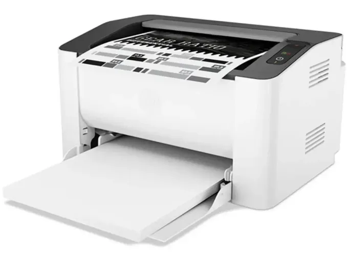 Impressora HP Laser 107a Monocromática Porta USB 2.0 de alta velocidade 110 a 127 VCA