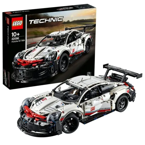 Porche Lego Montado decoração Porche+gtr drift controle remoto