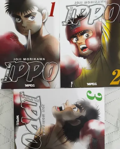 Hajime no Ippo (Vol 1 ao 3)