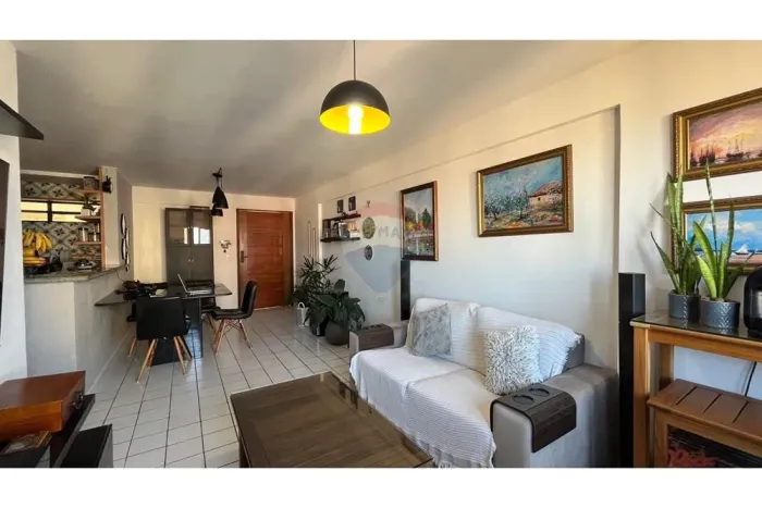 Apartamento mobiliado com 3 quartos e vista para o mar no Corais de Ponta Negra  Ponta Neg