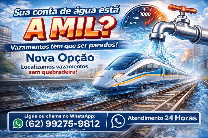 Caça vazamento / encanador 