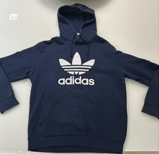 Moletom Adidas Azul Marinho Original
