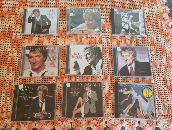 coleção CDs Rod Stewart 