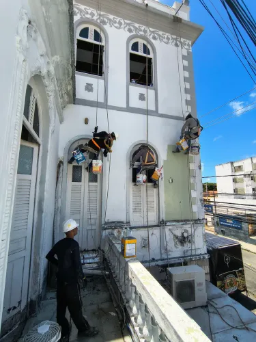 Pintor de Cadeirinha suspensa Rapel