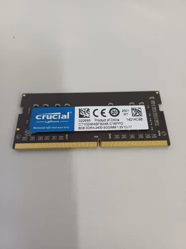 Memoria Ddr4 CRUCIAL 8 Gb 2400 1.2v