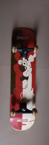 Skate 7 camadas do scoby-doo