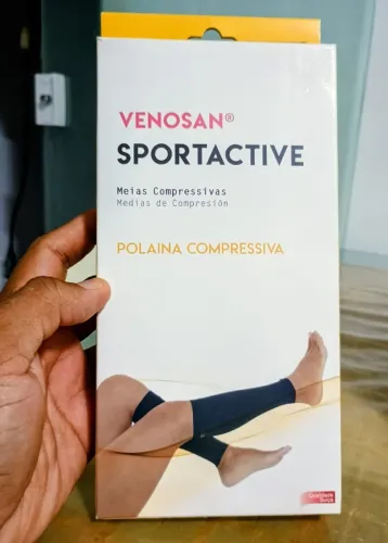 Meia Compressiva Esportiva - Venosan Sportactive - Nova (Preço único sem negociação)