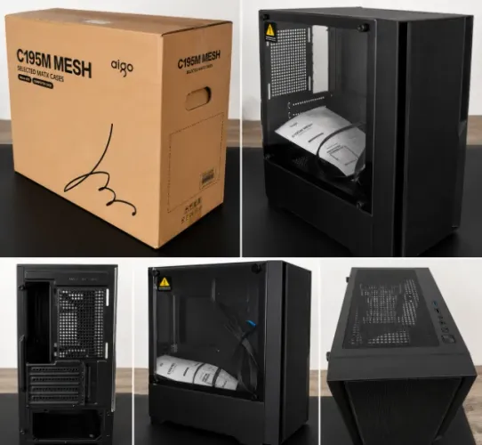 Gabinete Aigo C195M Mesh - R$ 180,00