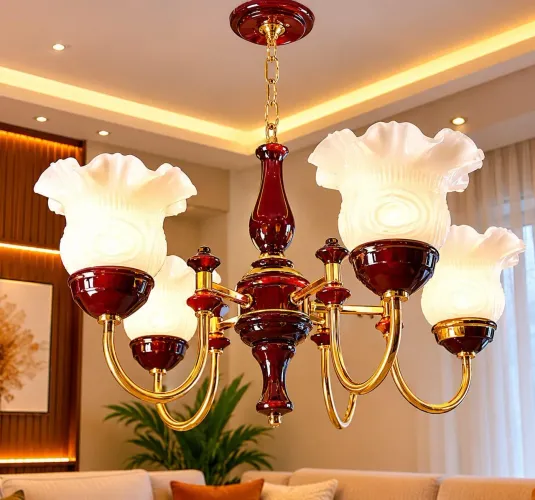 Lustre retrô.