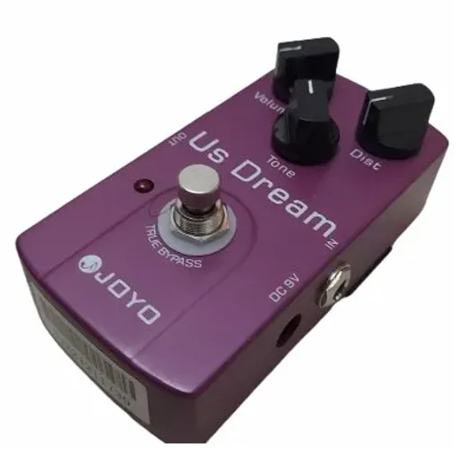 [E-GUITARSHOP] Pedal Joyo US Dream Overdrive Distortion Com Caixa