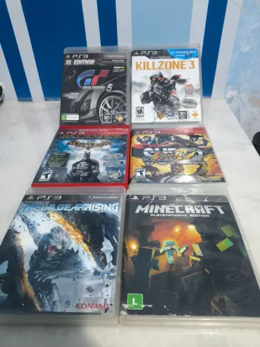 PROMOÇÃO JOGOS DE PS3 - 6 JOGOS