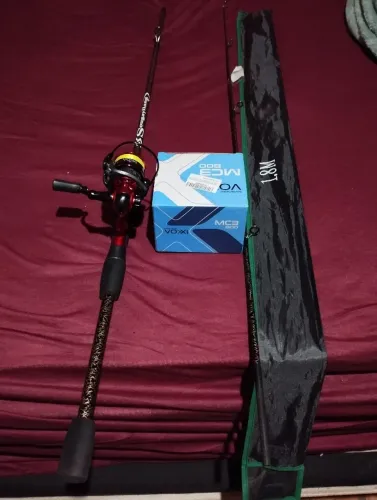 Kit ultra light molinete MC3 800 sougaylang 5-10 lbs fibra de carbono de partes