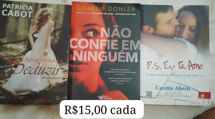  P. S. Eu te amo , Não confie em ninguém e Aprendendo a Seduzir . 