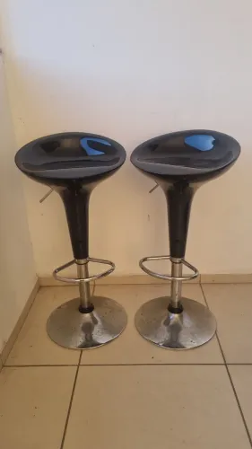 Kit 2 Cadeiras bistrô preta
