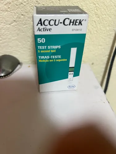 Tiras para medir glicemia 