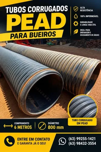TUBOS PARA BUEIRO